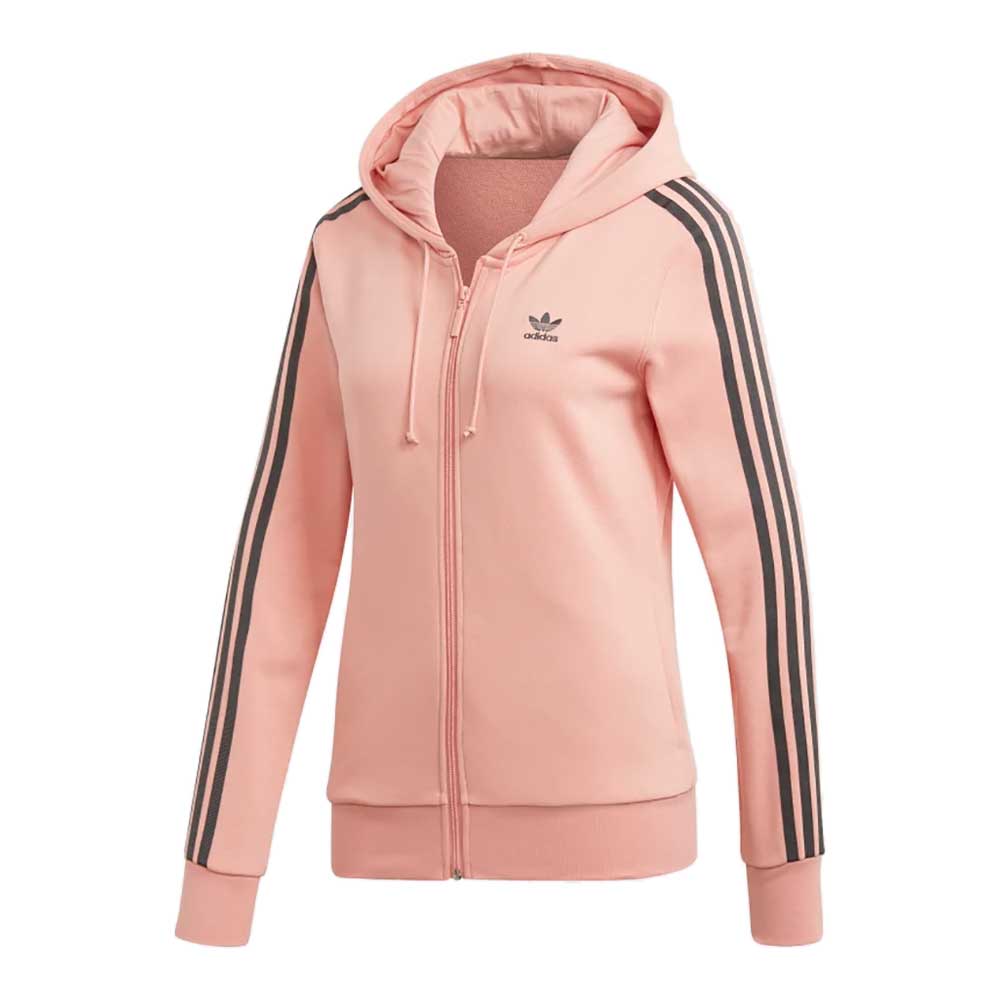 jaqueta adidas rosa bebe