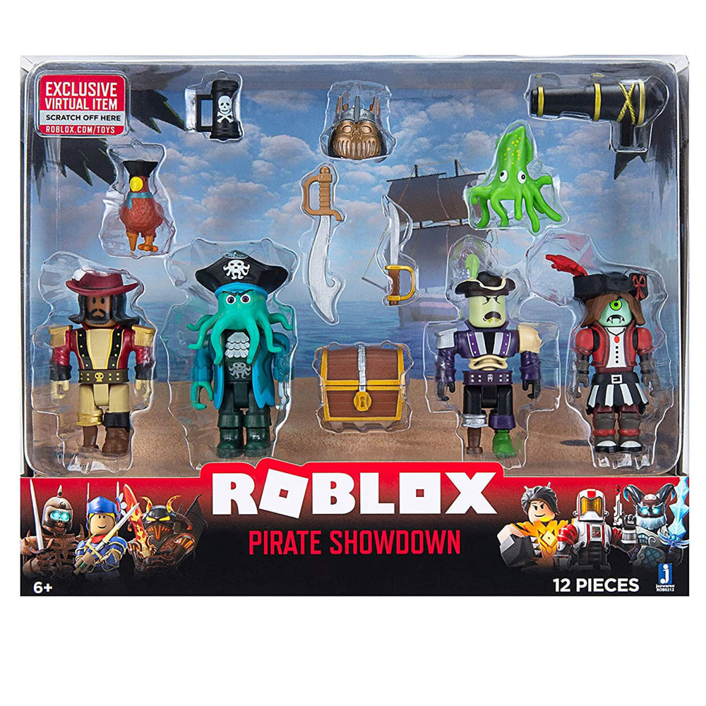 Conjunto De Mini Figuras Sunny Roblox Pirate Showdown Com 4 Figuras Shoppingcidadesp Mobile - rosto de boneca do roblox